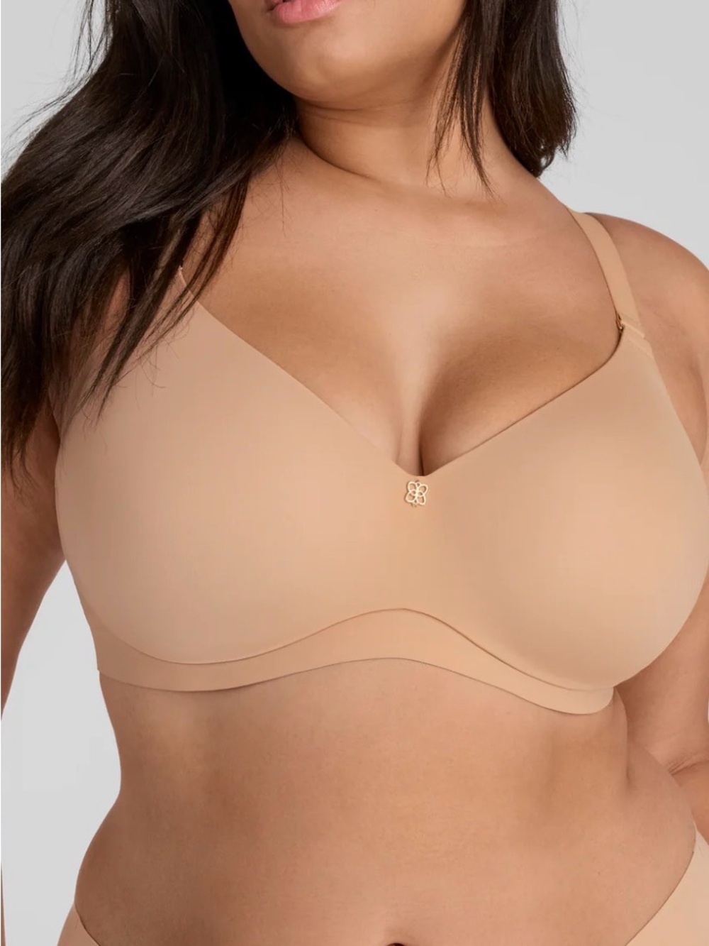 HONEYLOVE - Smooth Nude T-Shirt Bra with Light Support - Size 40DD
